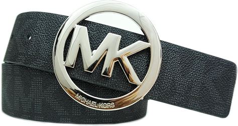 michael kors damen gürtel schwarz